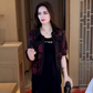 Damen Chiffonbluse mit Blumenmuster