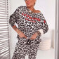 💜 LETZTER TAG DER AKTION – 49% RABATT 💜 Elegantes Damen-Set mit Leopardenmuster