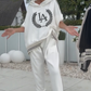 Women's Casual Hoodie and Sweatpants Set