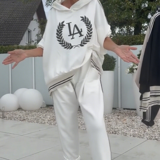 Women's Casual Hoodie and Sweatpants Set