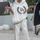 Women's Casual Hoodie and Sweatpants Set