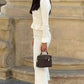 Strick-Zweiteiler: Figurbetontes Top & Fishtail-Bodycon-Rock