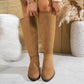 Modische kniehohe Stiefel für Damen