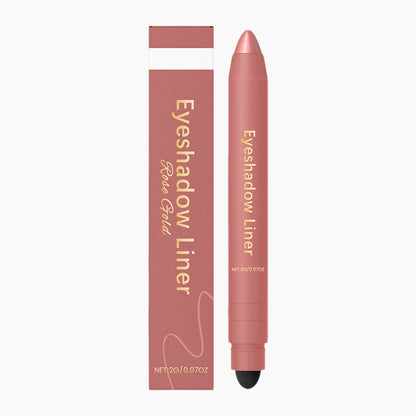 2-in-1-Lidschatten-Liner mit Mischpinsel