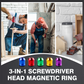 3-in-1 Schraubendreherkopf Magnetring