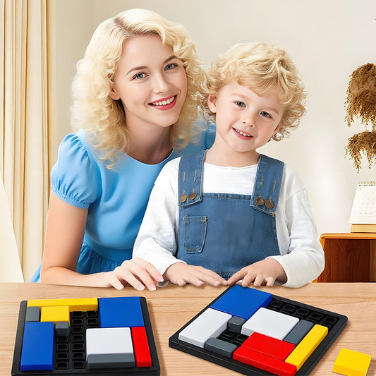 Kreatives geometrisches Block-Puzzlespiel