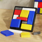 Kreatives geometrisches Block-Puzzlespiel
