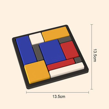 Kreatives geometrisches Block-Puzzlespiel