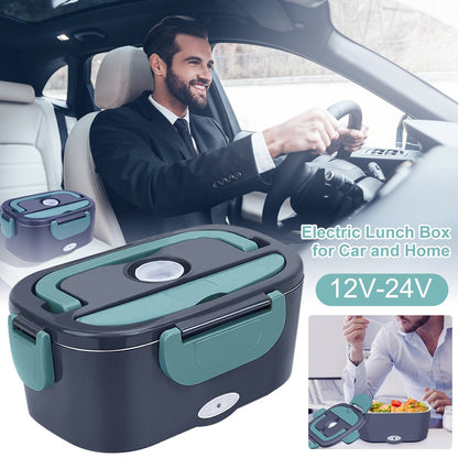 Wärmer, tragbare, beheizte Lunchboxen für Auto, LKW und Zuhause, Arbeit, Erwachsene, elektrische Lunchbox