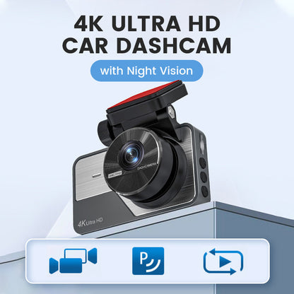 🎁 Sonderangebot für kurze Zeit 🔥 4K Ultra HD Auto-Dashcam mit Nachtsicht