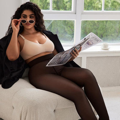 Hohe Taille Po-Lifting Strumpfhose ohne Fusseln