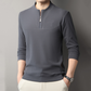 Casual Herren-Pullover mit Viertel-Reißverschluss und langen Ärmeln