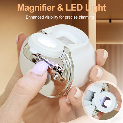 🔥Solange der Vorrat reicht 60 % Rabatt!🎉Elektrische Nagelschere mit Licht