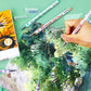 🖍️ 50% RABATT! ✨ GELSTIFT-SET - 12 Leuchtende Farben für Kunst und Schreiben, Fließende Tinte für Glatte Striche, Ideal für Schule, Büro und Kreativprojekte 🎨📝