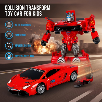 Kollisionstransformations-Spielzeugauto für Kinder