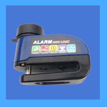 📢📢50 % RABATT !!!⏰Alarm-Disc-Schloss für Motorrad – 110dB lauter Alarm, ein-Knopf-Verriegelung, hochfeste Alu-Legierung, bewegungssensor, wetterfest – Schwarz, Rot, Blau, Gelb